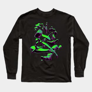 Digital Swarm Long Sleeve T-Shirt